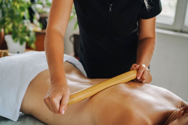 bamboo massage spa therapy